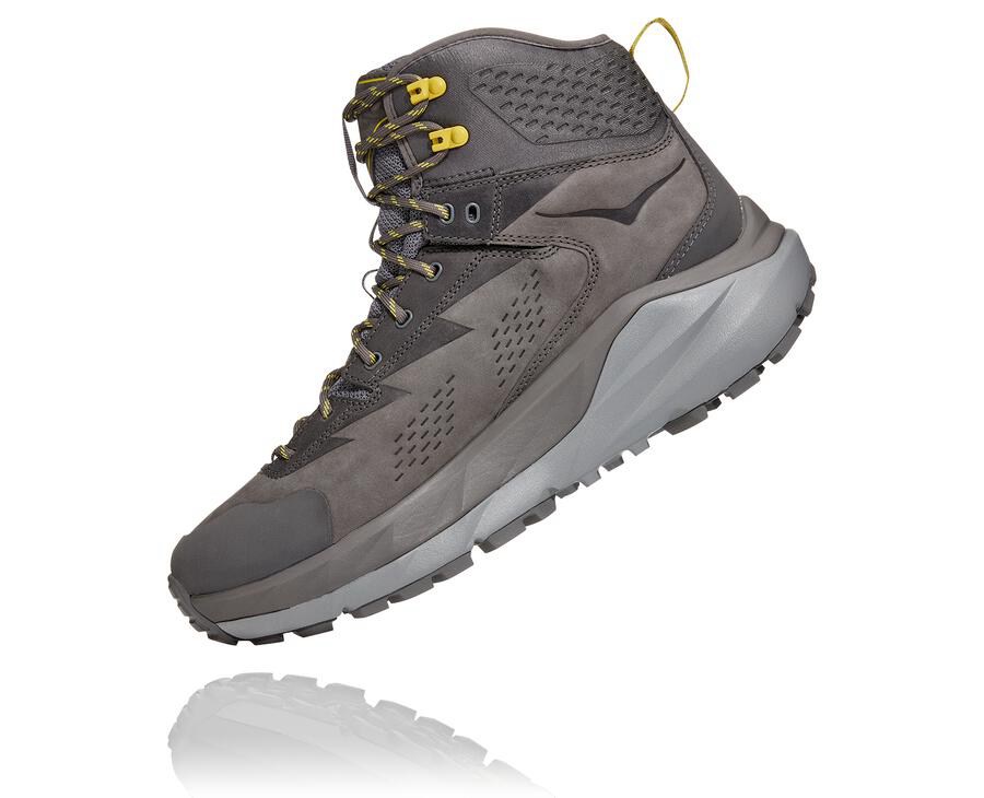 Hoka One One Wandelschoenen Heren - Kaha Gore-Tex - Grijs - IO0957123